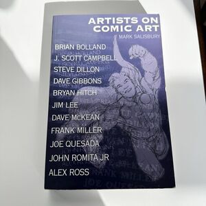 Artists on Comics Art By Mark Salisbury Paperback Book Alex Ross Jim Lee Others